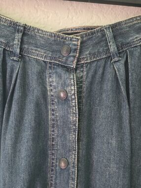 RRL, NEW, Women's  Denim Midi Skirt, Sz 3